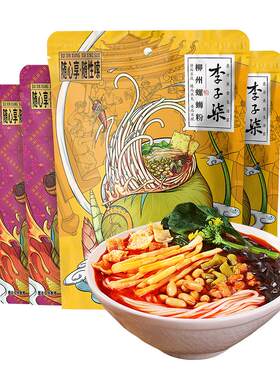李子柒柳州方便速食螺蛳粉