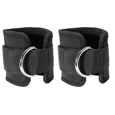 龙门架负重脚踝绑带力量训练