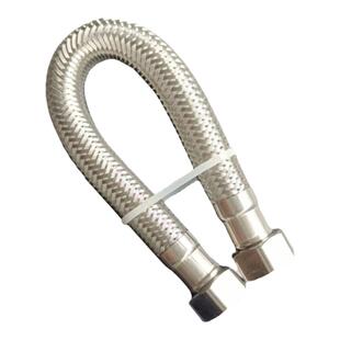 6分DN20进水软管 304不锈钢高压防爆金属编织管智能马桶软连接