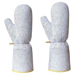 钢丝洗碗手套厨房家务加长加厚防水不伤锅钢丝抹布洗碗布刷锅神器