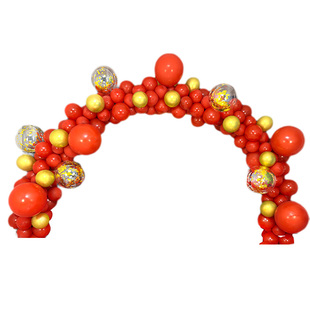 生日农村婚礼婚庆结婚开业门口室外布置气球拱门支架杆子底座套装