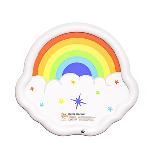 2026新款彩虹儿童喷水垫夏天户外戏水玩非充气游泳池小型家用宝宝