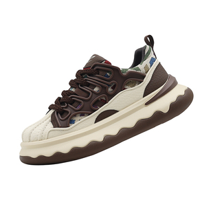 陈冠希同款破茧蛋壳鞋民族风贝壳头板鞋2026新年联名款潮牌鞋子男