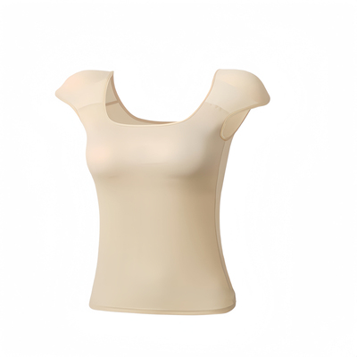 诗葵一体式直角肩内衣垫肩背心