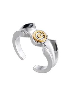 tripletipsy箭矢形拼色戒指