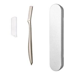 momoup锌合金修眉刀可替换刀片安全防刮伤刮眉神器初学男女士专用