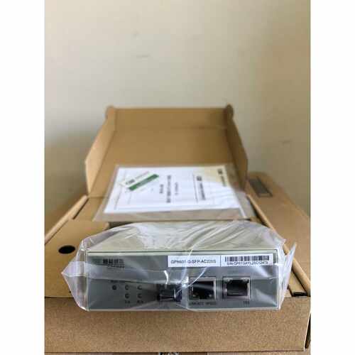 议价全新原装格林威尔GPN601-G-SFP-AC220S千兆单纤/双纤光纤收发