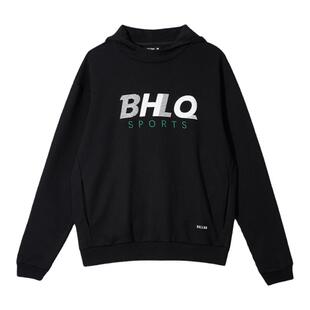 BALLHO新款美式复古运动卫衣男连帽重磅休闲宽松秋冬套头篮球上衣