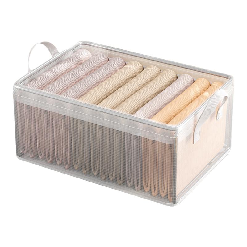 衣服收纳箱家用放衣物裤子整理盒可水洗收纳箱Closet Storage box