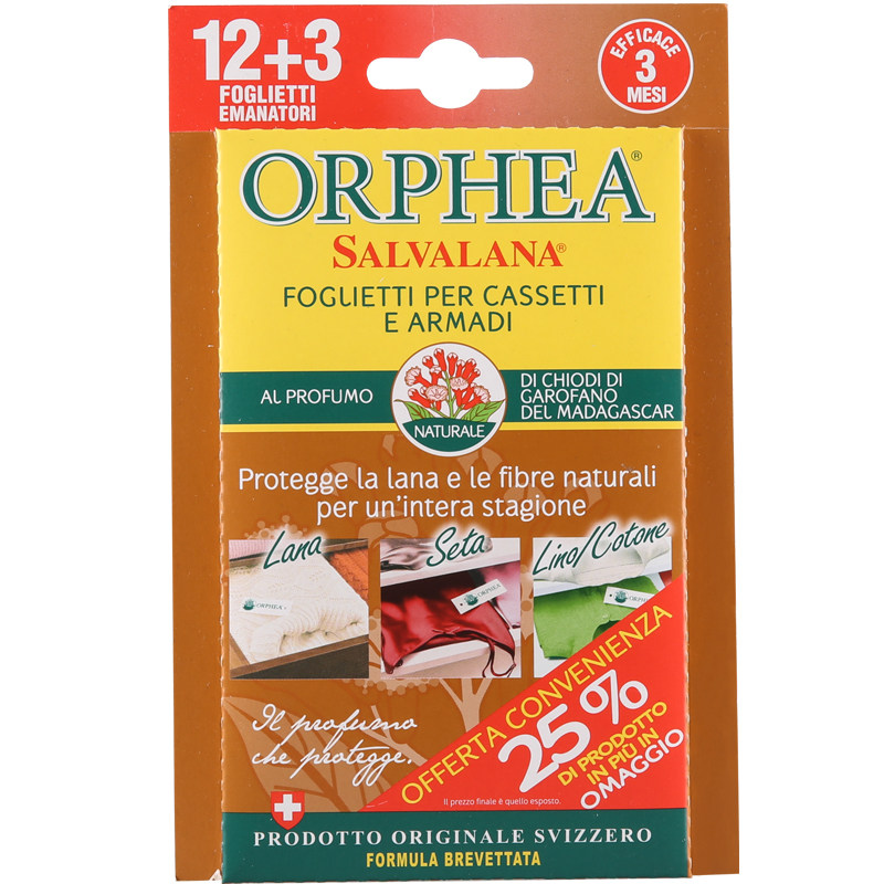 奥菲雅orphea防蛀替代樟脑丸