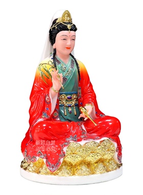 妙善观音像合成汉白玉观音