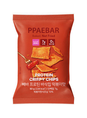 0糖非油炸▲韩国PPAEBAR蛋白脆片