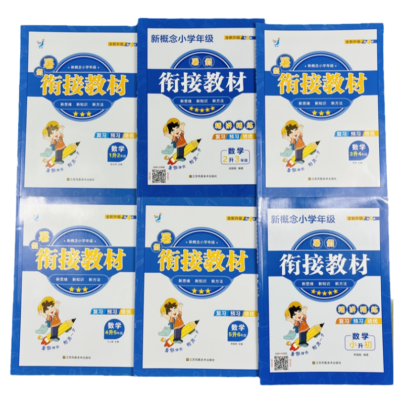 小学数学暑假衔接教材全套人教版