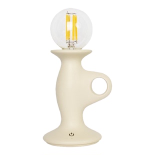 HBK烛光复古小夜灯充电无极调光台灯卧室床头装饰桌面摆件灯泡灯