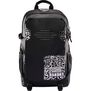 亨得利双肩包休闲旅行高中大学生书包复古中国风包包大容量背包