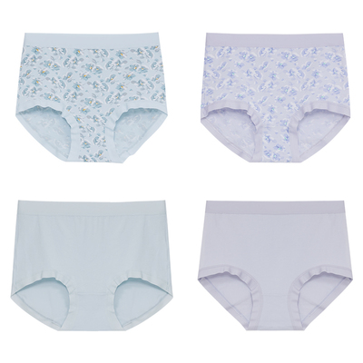 铜牛棉氨弹力女三角裤（