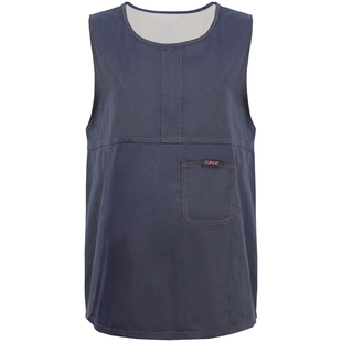 孕皙防辐射孕妇服背心马甲大码侧拉链辐射服孕期上班族电脑工作服