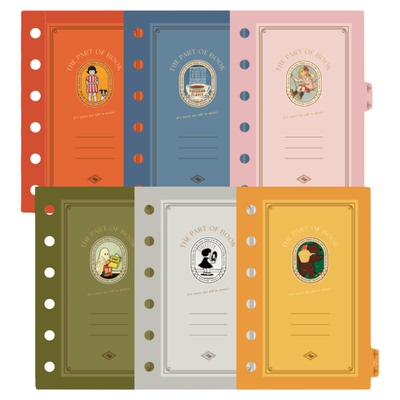 本子事多活页本索引内芯6张入