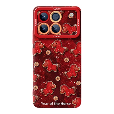 适用荣耀win手机壳x70i新年财马