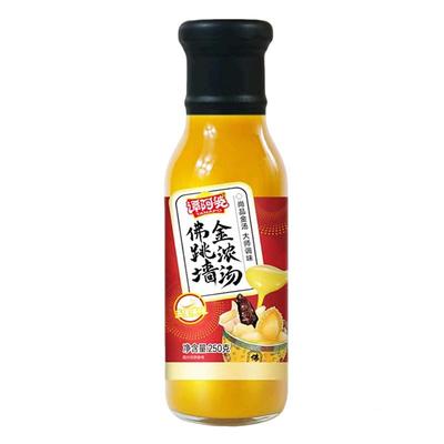 谭阿婆广式佛跳墙金浓汤250g瓶鲍鱼汁海参鲍鱼捞饭焖鸡拌面调味酱