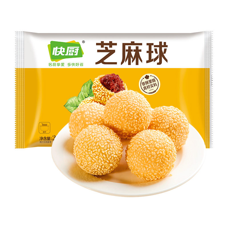 千味央厨芝麻球酒店早餐豆沙馅