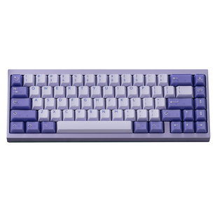 PBTfans Fairy R2客制机械键盘abs材质原厂二色半透仙女紫色键帽