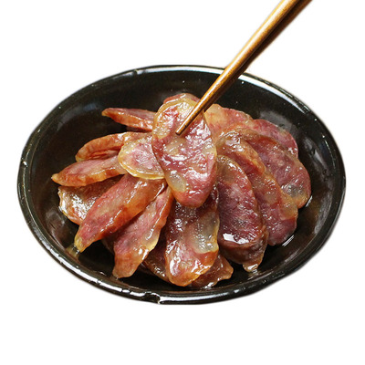 安徽特产t土猪肉咸味香肠腊肠