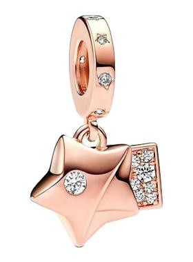 玫瑰金色串珠二十六个字