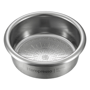 Hero涡流粉碗58mm意式咖啡机手柄萃取配件18g双杯过滤粉碗