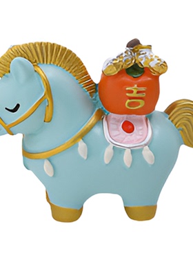 2026马年吉祥物生肖小马摆件