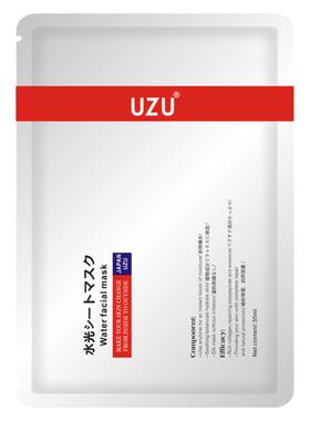 白皙小水库！UZUPRO水光面膜