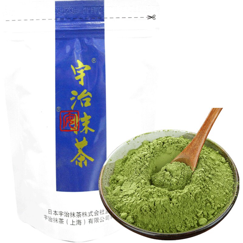 宇治冰淇淋抹茶粉奶茶抹茶粉甜品