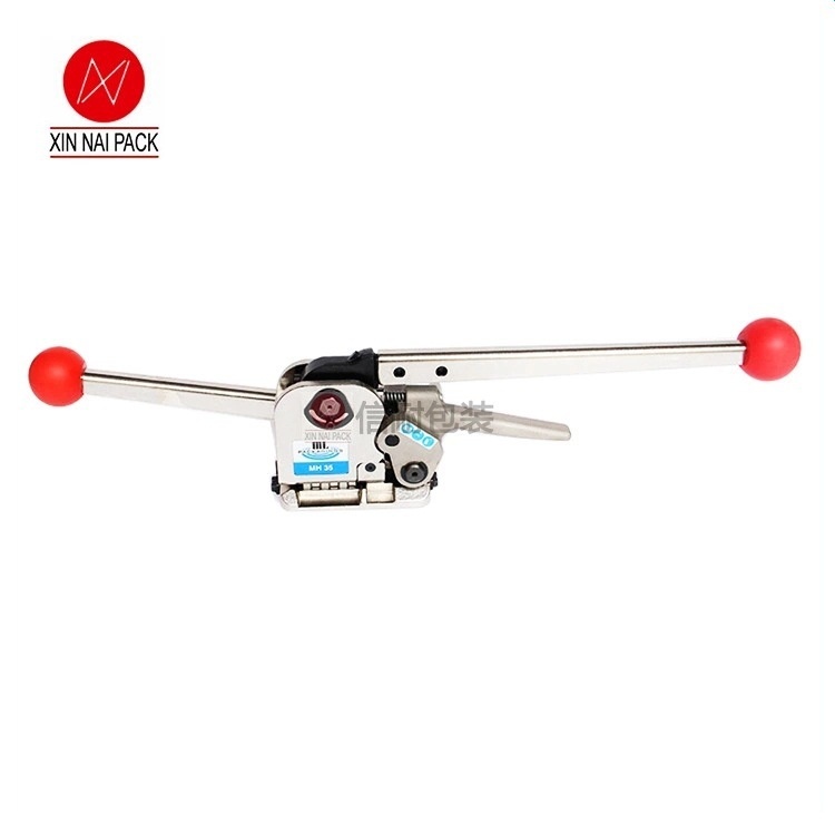 MH35台湾原装进口钢带无扣式 捆绑机 捆扎机 打包机 手动式打包机