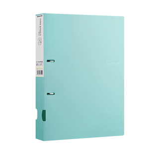 创易两孔活页文件夹a4打孔活页夹2孔送打孔器收纳透明书夹纸夹子资料册整理试卷神器外壳插页袋快劳夹大容量