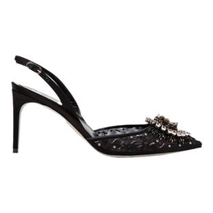 【折扣倒计时】RENE CAOVILLA BARBARA系列尖头女士高跟鞋