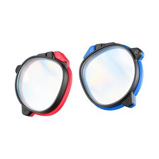 Quest3 2 3s近视镜片Meta Oculus quest2 3 磁吸眼镜VR配件定制镜框配镜防蓝光超薄非球面散光镜片明月