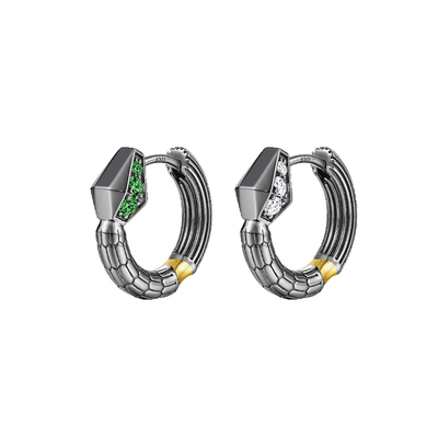 SinceYou蛇来运转耳环男个性