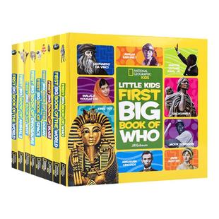 100元2本英文原版美国国家地理少儿百科Little Kids First Big Book of the...儿童英语科普绘本National Geographic精装大开本