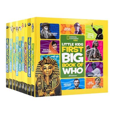 100元2本英文原版美国国家地理少儿百科Little Kids First Big Book of the...儿童英语科普绘本National Geographic精装大开本