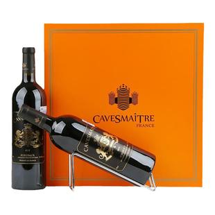 卡斯特狮徽15.5度干红葡萄酒红酒礼盒装红酒法国原瓶进口官方正品