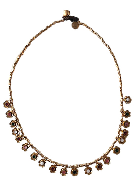 BohemianRhapsodie珐琅镀金项链