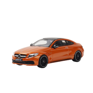 奔驰C63 S W205 硬顶版 AMG HM 1:64 C级合金汽车模型收藏摆件