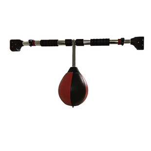 九阶山拳击速度球发泄球搏击训练球架高低可调门上单杠悬挂梨形球