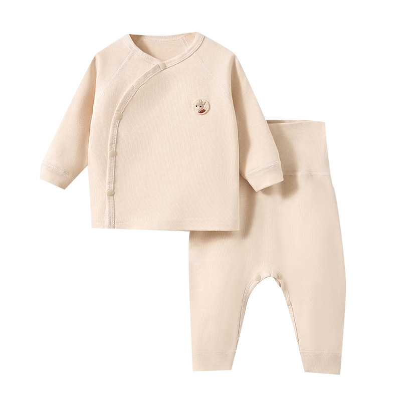 婴儿衣服春秋纯棉新生婴幼儿小月龄宝宝开春睡衣秋衣秋裤分体套装