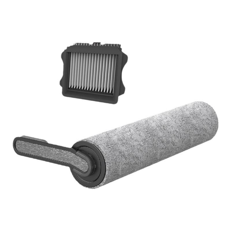 TINECO洗地机Chorus Pro Air、Stretch、Wiper Slim适用滚刷套装 - 白底图
