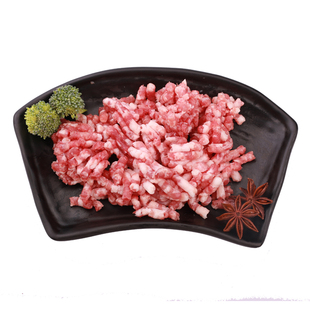 爱森 冷鲜猪肉 新鲜生猪肉夹心肉糜 肉馅450克/盒