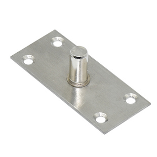 玻璃门顶轴不锈钢上轴有框门无框门木门地弹簧顶片地弹璜五金配件