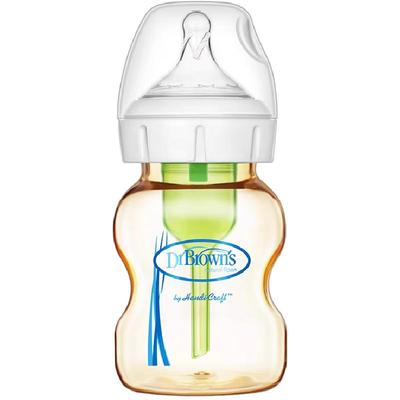 布朗博士奶瓶婴儿新生0到6个月1-2岁以上喝奶防胀气奶瓶ppsu耐摔