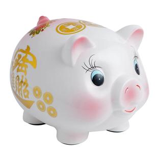2025新款小猪存钱罐只进不出储蓄钱罐可存不可取男女儿童大号礼品