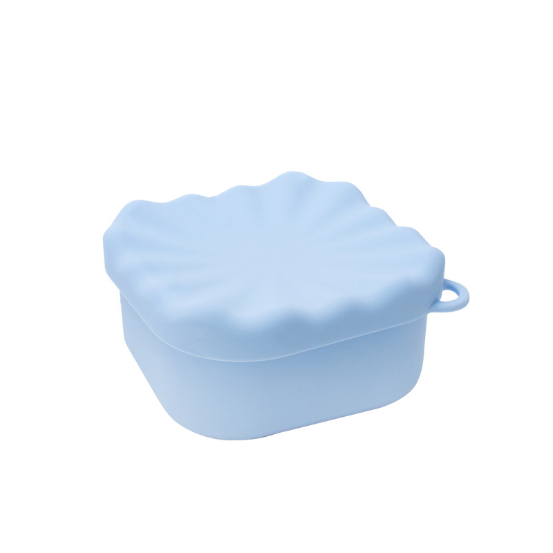 食品级硅胶饭盒可微波炉加热餐盒